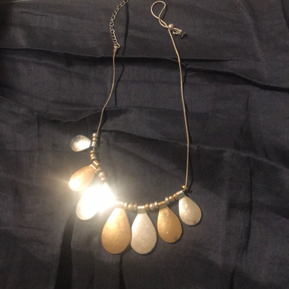 Sooner /gold spoon necklace
